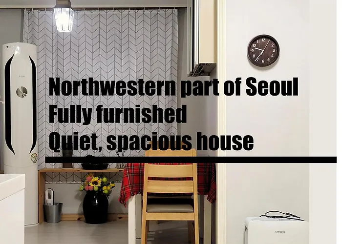 Near By Hongdae Fully Furnished, Quiet, Spacious House